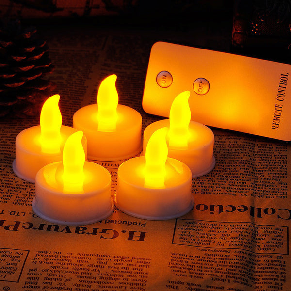 Smokeless Flameless Electronic Flash Night/Tea Lamp