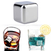 Stainless Steel Whiskey Cooler Stones Ice Cubes