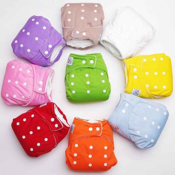 Reusable Baby Infant Nappy Cloth Diapers Soft Cover